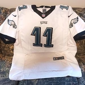 Authentic Nike Eagles #11 Wentz Jersey